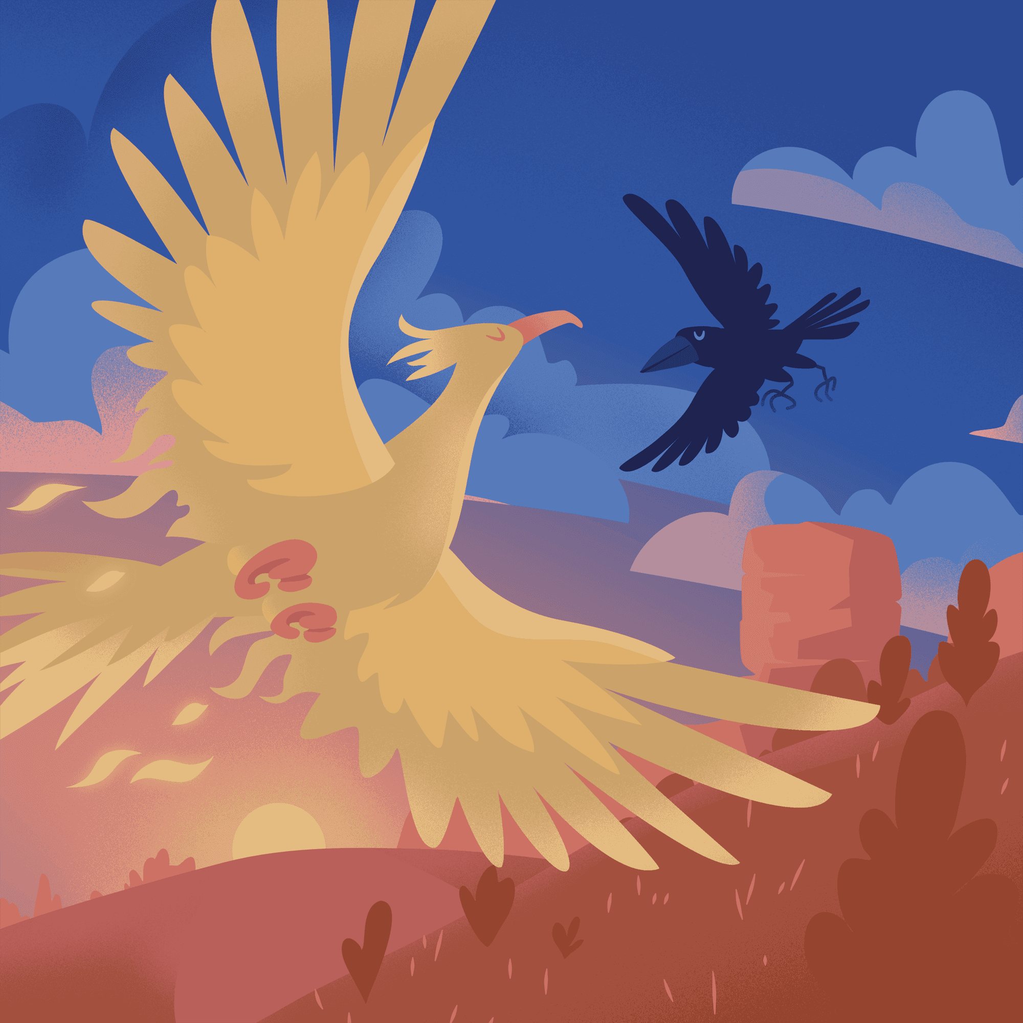 The Phoenix and the Raven