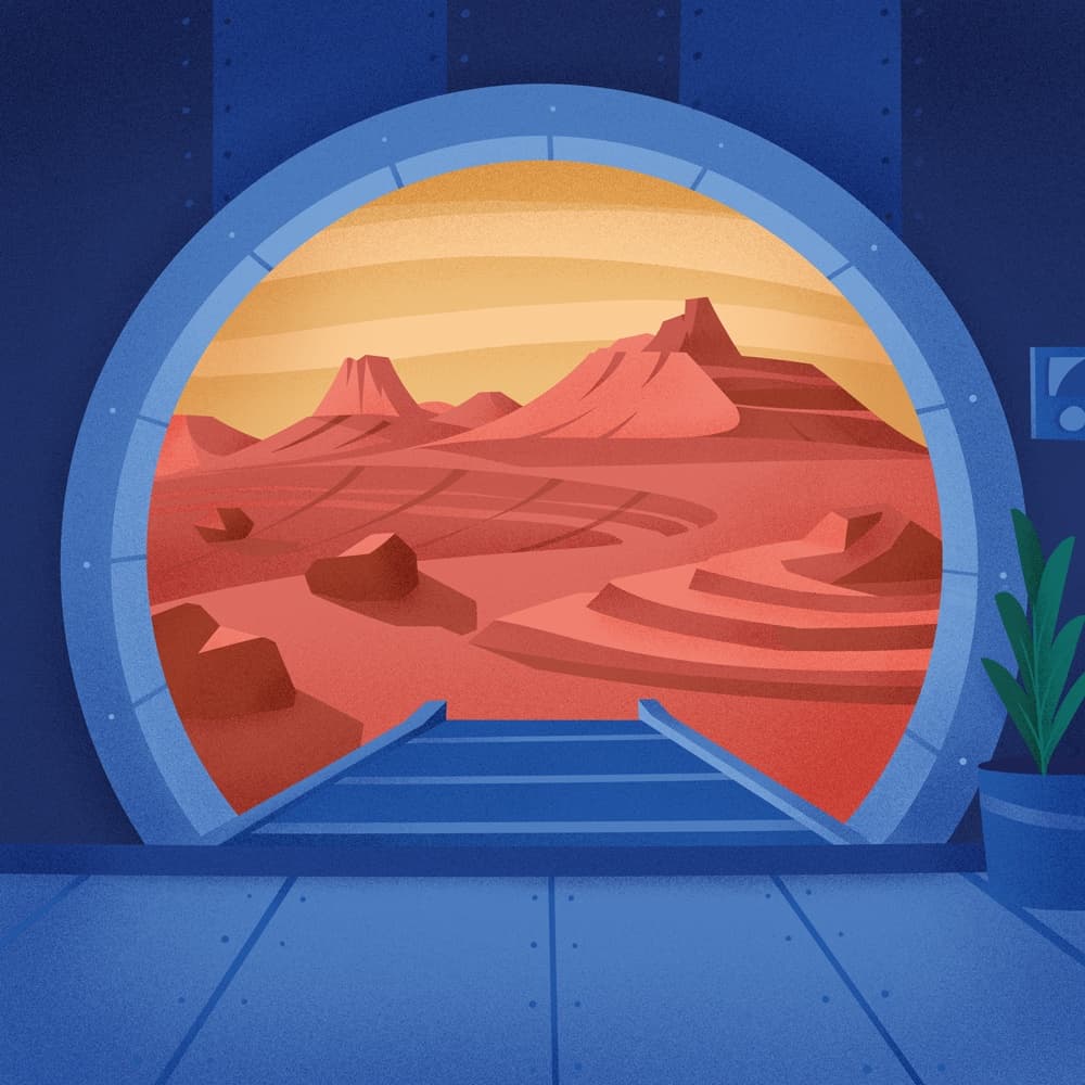 Starship-28 Part II: Trip to Mars